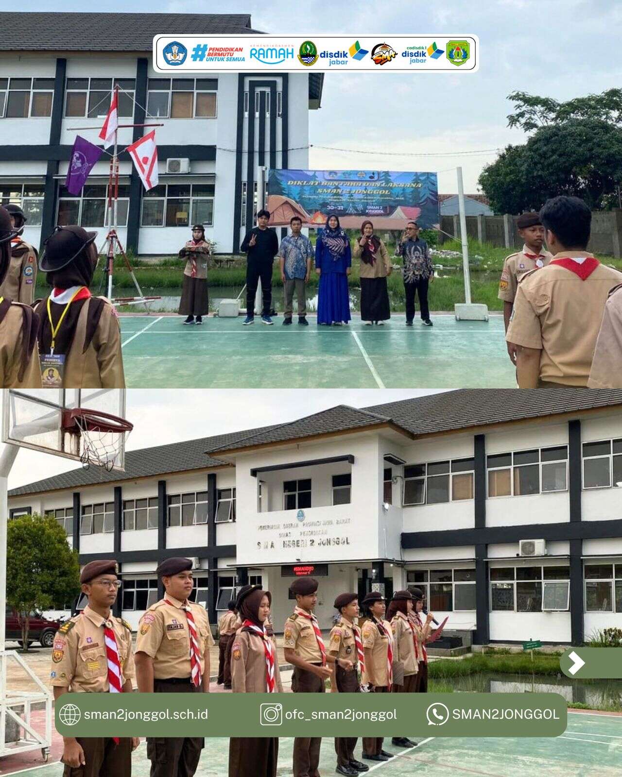Agenda Ekstrakurikuler: Diklat Bantara dan Laksana (Pramuka)
